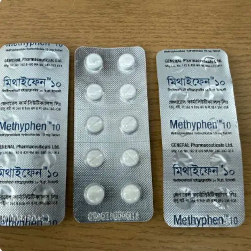 Ritalin (Methylphenidate) 10mg - 30 Tabs